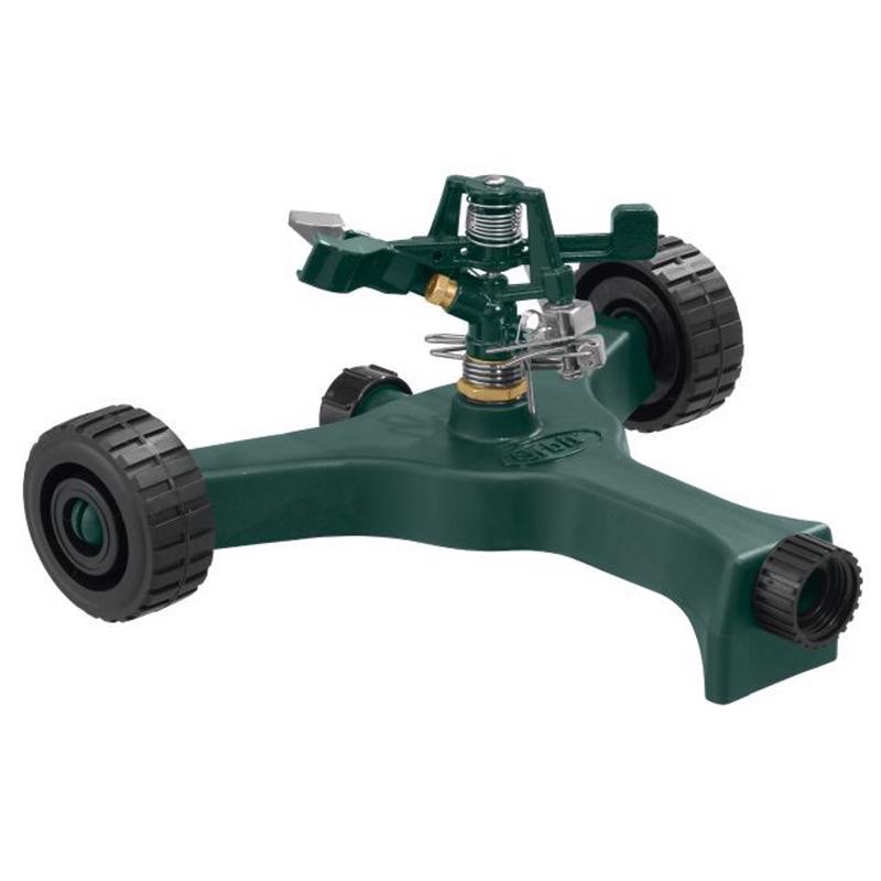 Load image into Gallery viewer, Orbit Plastic Wheeled Base Impact Sprinkler 5670 sq ft 1 pk
