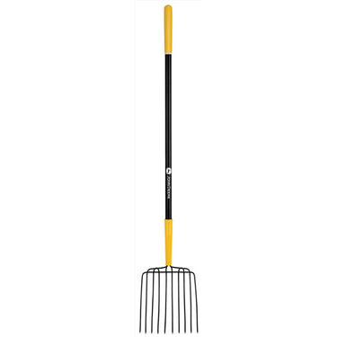 John Deere 10 Tine Steel Bedding Fork 48 in. Fiberglass Handle