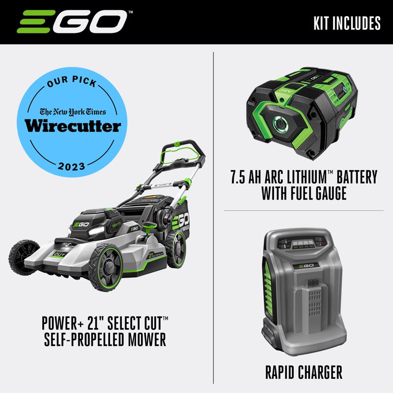 Load image into Gallery viewer, EGO Power+ LM2135SP 21 in. 56 V Battery Self-Propelled Lawn Mower Kit (Battery &amp; Charger)
