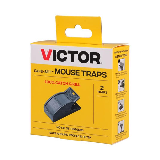 Victor Safe-Set Small Animal Trap For Mice 2 pk