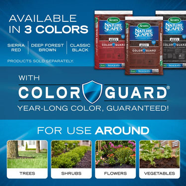 Scotts Nature Scapes Black Weed Preventer Color Enhanced Mulch 1.5 cu ft