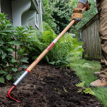 Ace Steel Garden Hoe 54 in. Wood Handle