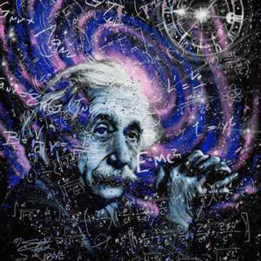 Einstein Theory Poster by Stephen Fishwick