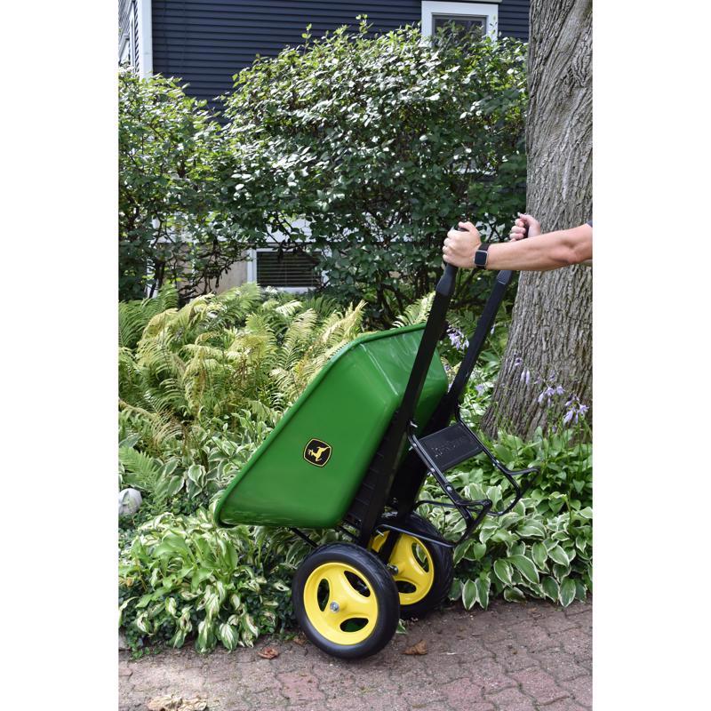 Load image into Gallery viewer, JD John Deere Steel Wheelbarrow 7 cu ftSTEEL 7CF
