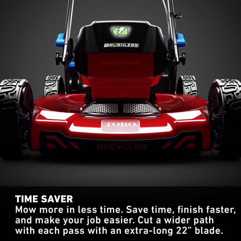 Load image into Gallery viewer, Toro Recycler 21466 22 in. 60 V Battery Self-Propelled Lawn Mower Kit (Battery &amp; Charger)
