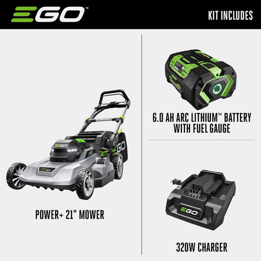 EGO Power+ LM2114 21 in. 56 V Electric Lawn Mower Kit (Battery & Charger)