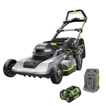 EGO Power+Touch Drive LM2125SP 21 in. 56 V Battery Self-Propelled Lawn Mower Kit (Battery & Charger)