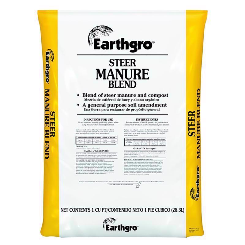 Load image into Gallery viewer, Earthgro Steer Manure 1 cu ft
