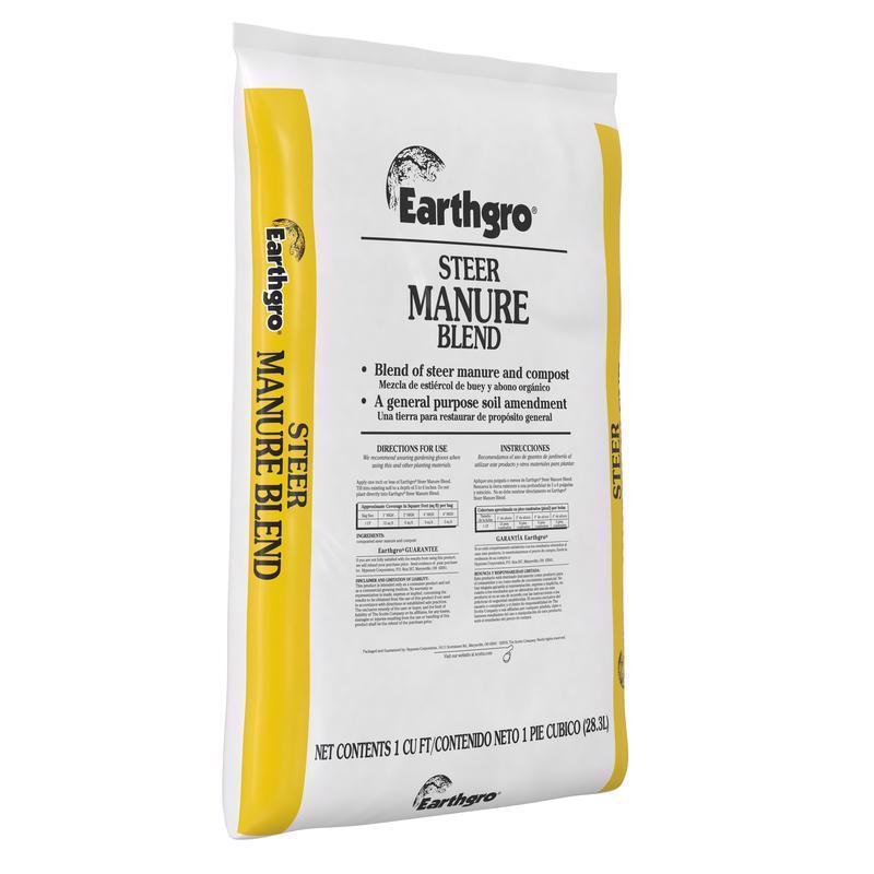 Load image into Gallery viewer, Earthgro Steer Manure 1 cu ft
