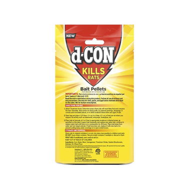d-CON Toxic Pest Control Pellets For Mice and Rats 8 oz 1 pk