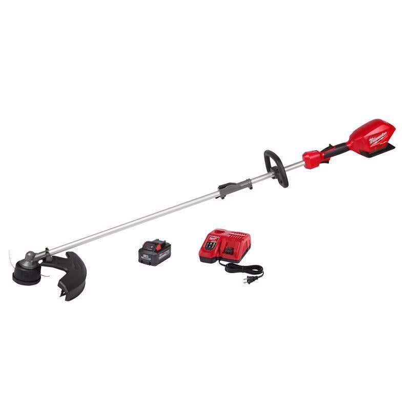 Load image into Gallery viewer, Milwaukee M18 FUEL Quik-Lok 2825-21ST 16 in. 18 V Battery String Trimmer Kit (Battery &amp; Charger)
