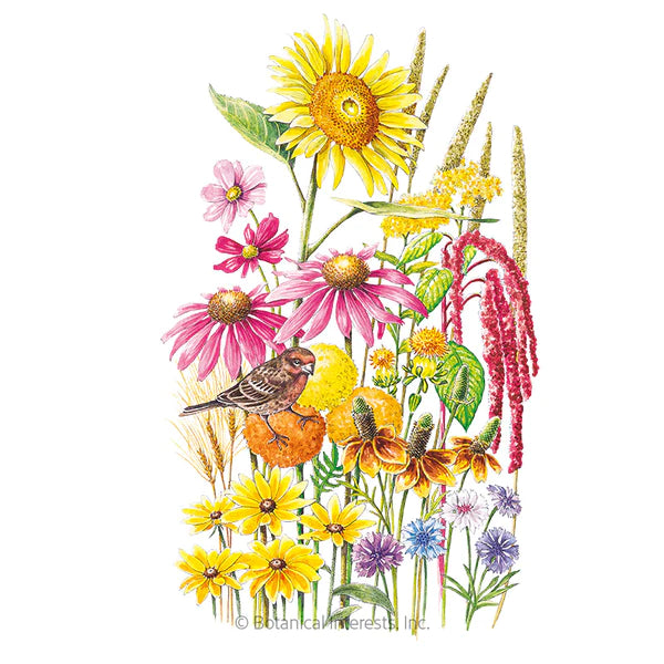 Load image into Gallery viewer, Songbird Delight Flower Mix Seeds

