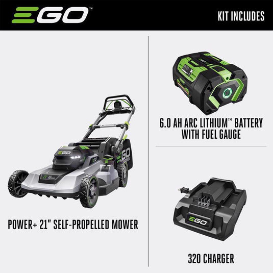 EGO Power+ 600 Series LM2114SP 21 in. 56 V Battery Self-Propelled Lawn Mower Kit (Battery & Charger) (IN-STORE PICKUP ONLY)