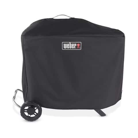 Load image into Gallery viewer, Weber Black Grill Cover For Weber Traveler
