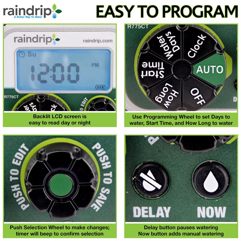 Load image into Gallery viewer, Raindrip Programmable 1 Zone Digital Water Timer
