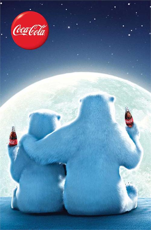 Coca Cola - Polar Bears Poster