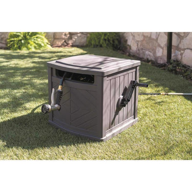 Suncast 150 ft. Gray Free Standing Hideaway Hose Reel (In-Store Pickup Only)