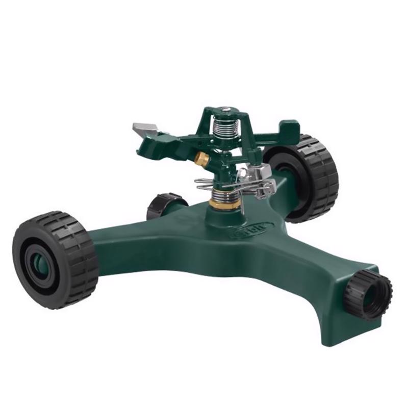 Load image into Gallery viewer, Orbit Plastic Wheeled Base Impact Sprinkler 6400 sq ft 1 pk
