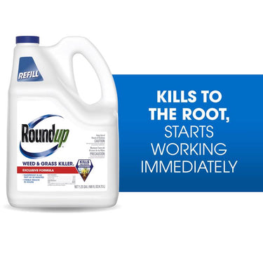 Roundup Weed and Grass Killer Refill RTU Liquid 1.25 gal