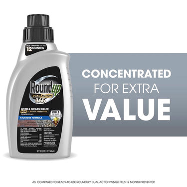 Roundup Weed and Grass Killer Concentrate 32 oz
