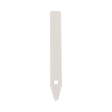 Panacea 4 in. H X 3.63 in. W X 0.5 in. D White Plastic Plant Label