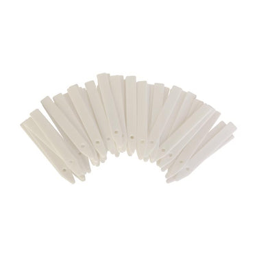 Panacea 4 in. H X 3.63 in. W X 0.5 in. D White Plastic Plant Label