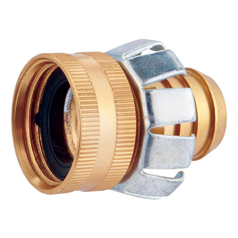 Load image into Gallery viewer, Ace 3/4 in. Metal Threaded Female Clinch Hose Mender Clamp
