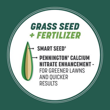 Pennington Smart Seed Mixed Full Sun/Medium Shade Grass Seed 7 lb