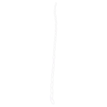 Living Accents White Steel 36 in. H Sturdy Extender Chain 1 pk