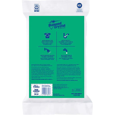 Diamond Crystal Iron Fighter Water Softener Salt Pellets 40 lb