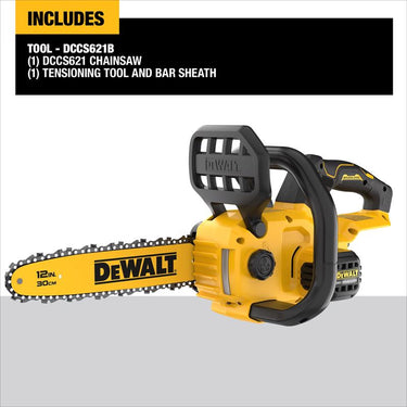 DeWalt 20V MAX DCCS621B 12 in. 20 V Battery Chainsaw Tool Only