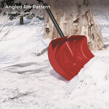 Suncast 20 in. W X 51 in. L Poly Snow Shovel
