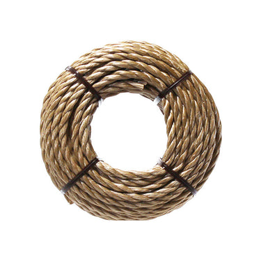 Ace 1/4 in. D X 100 ft. L Brown Twisted Poly Rope