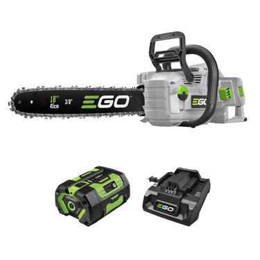 EGO POWER+ CS1815 18 in. 56 V Battery Chainsaw Kit (Battery & Charger) 3/8 in.