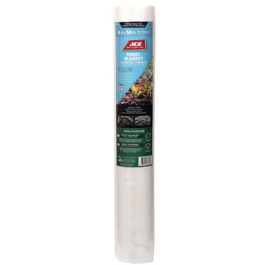 Ace 6 ft. L X 50 ft. W 1 pk Frost Protection Blanket