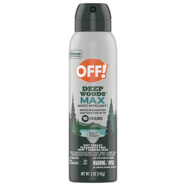 OFF! Deep Woods Max Insect Repellent For Mosquitoes/Ticks 5 oz
