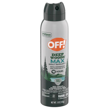 OFF! Deep Woods Max Insect Repellent For Mosquitoes/Ticks 5 oz