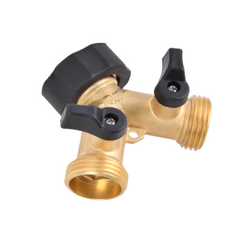 Load image into Gallery viewer, Ace 3/4 in. Brass Threaded Male/Female 2-Way Shut-off Valve
