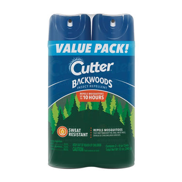 Cutter Backwoods Insect Repellent Liquid For Fleas/Flies/Gnats/Mosquitos 2-6 oz