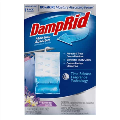 Load image into Gallery viewer, DampRid Hanging Moisture Absorber Lavender Vanilla Scent 15.4 oz
