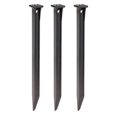 Master Mark 10 in. H Plastic Black Stake Kit