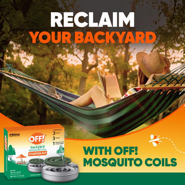 OFF! Insect Repellent Coil For Mosquitoes 1.06 oz