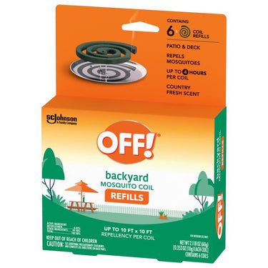 OFF! Insect Repellent Refill Coil For Mosquitoes 2.118 oz