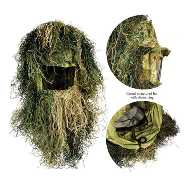 Red Rock Outdoor Gear 5-Piece Adult Ghillie Suit (Woodland) Size XL/XXL