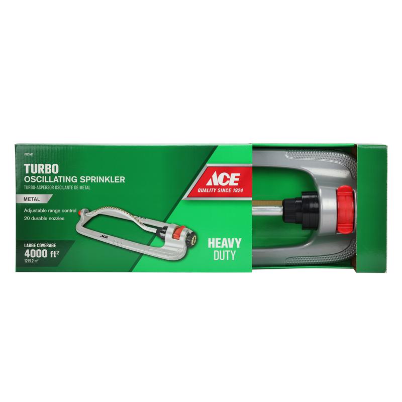 Load image into Gallery viewer, Ace Metal Sled Base Oscillating Sprinkler 4000 sq ft 1 pk
