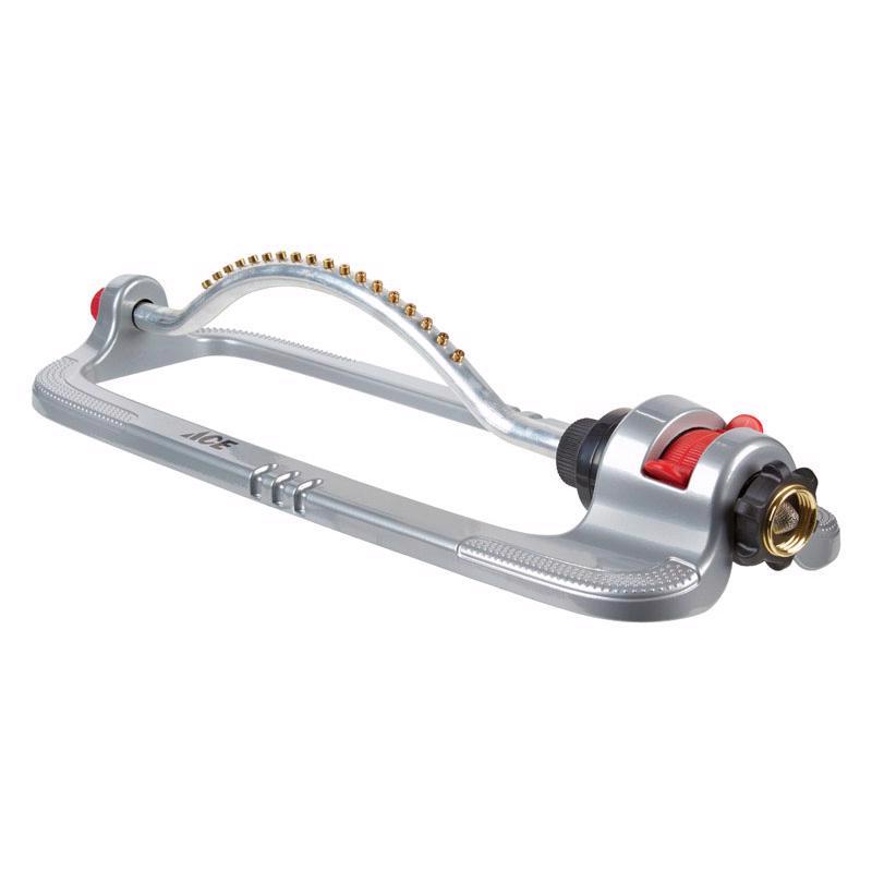 Load image into Gallery viewer, Ace Metal Sled Base Oscillating Sprinkler 4000 sq ft 1 pk
