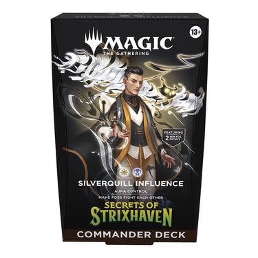 Magic: The Gathering - Secrets Of Strixhaven Commander Deck - Styles May Vary