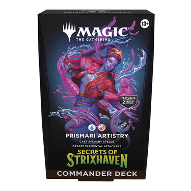 Magic: The Gathering - Secrets Of Strixhaven Commander Deck - Styles May Vary