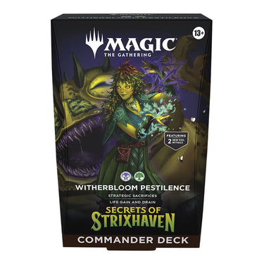 Magic: The Gathering - Secrets Of Strixhaven Commander Deck - Styles May Vary