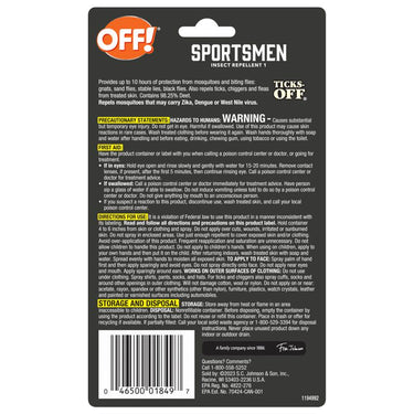 OFF! Deep Woods Insect Repellent Liquid For Mosquitoes 1 oz